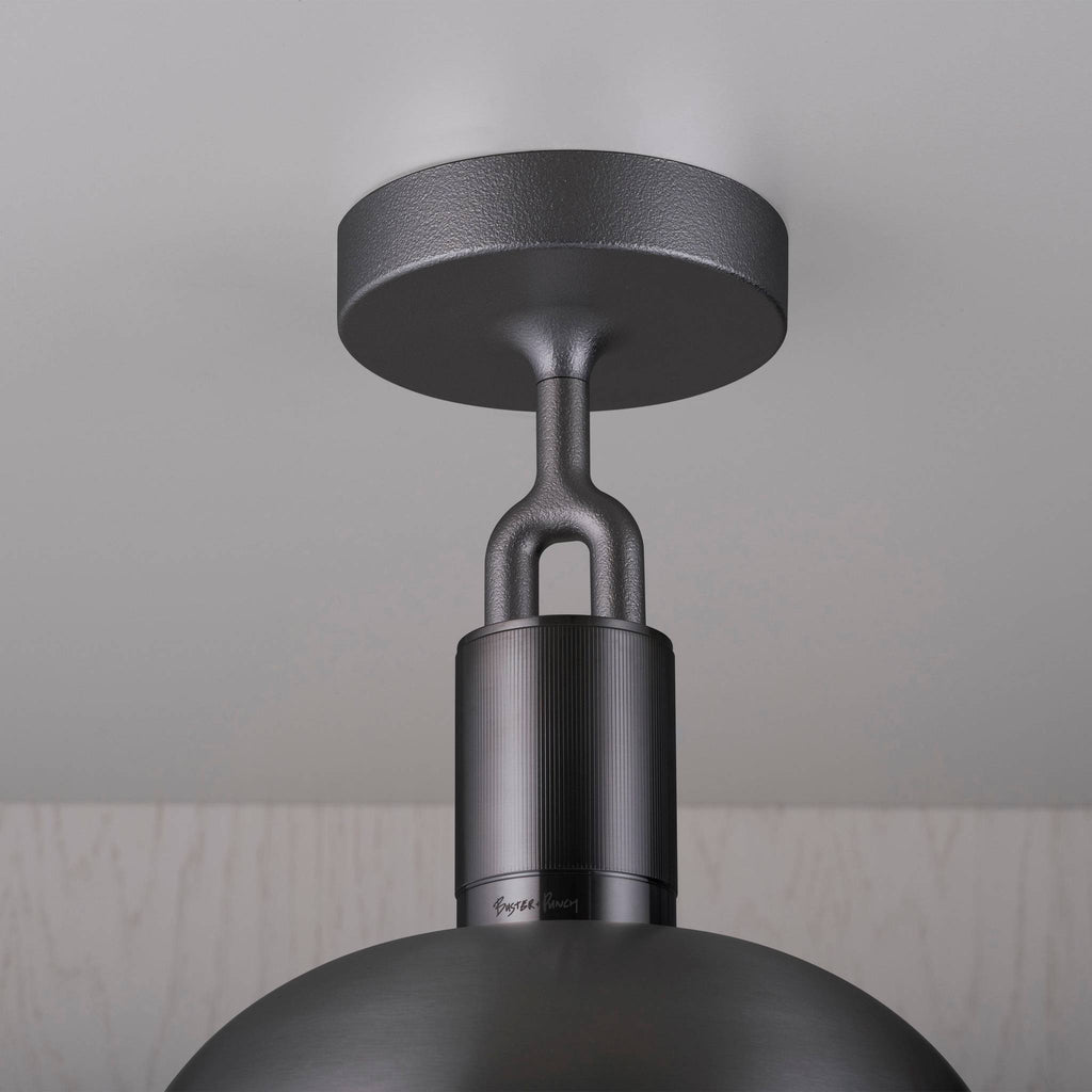 Buster + Punch Forked Ceiling Light Large Gun Metal detail luxury ceiling light by Araco Interiors