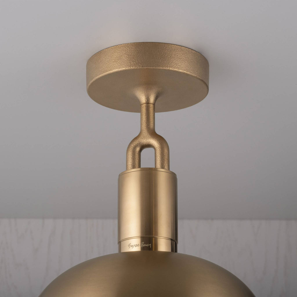Buster + Punch Forked Ceiling Light Large Brass detail luxury ceiling light by Araco Interiors