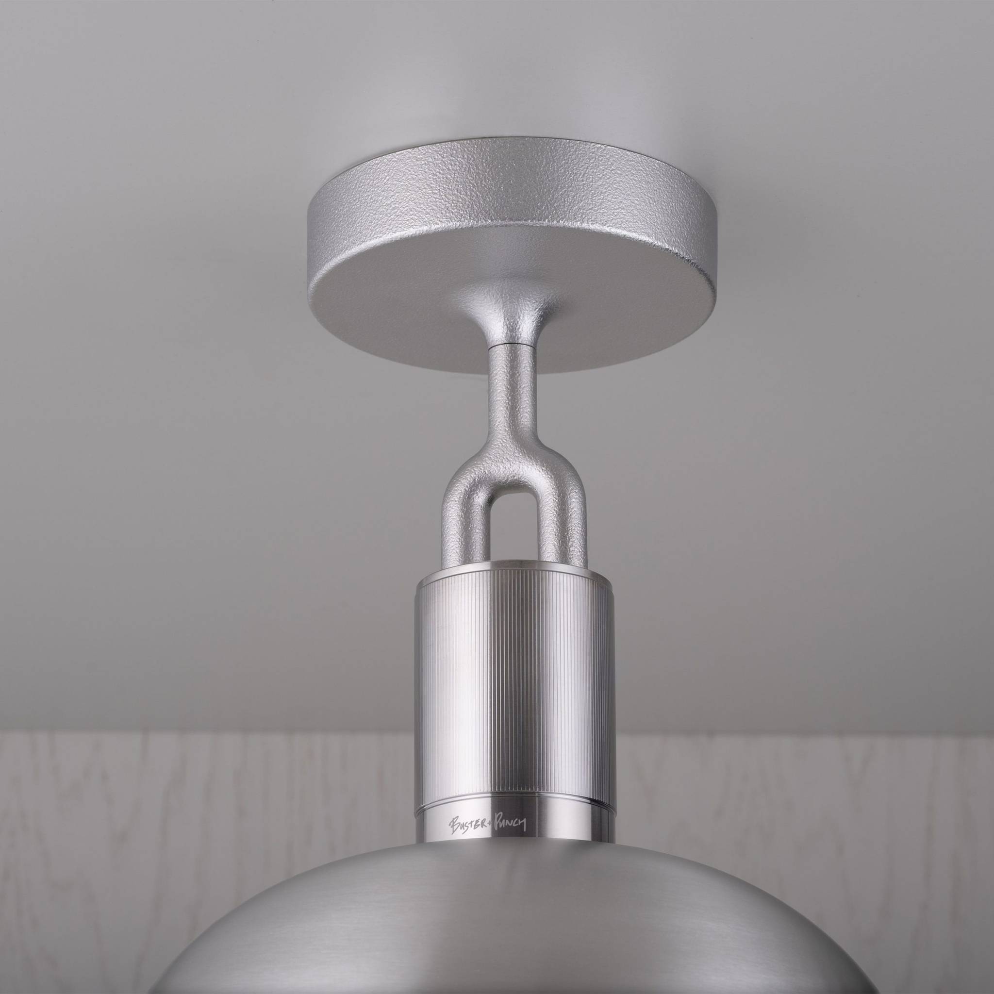 Buster + Punch Forked Ceiling Light Large Steel detail luxury ceiling light by Araco Interiors
