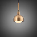 Buster + Punch Forked Pendant Light — Shade + Opal Globe, Medium
