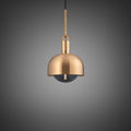 Buster + Punch Forked Pendant Light — Shade + Smoked Globe, Medium