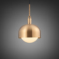 Buster + Punch Forked Pendant Light — Shade + Opal Globe, Large