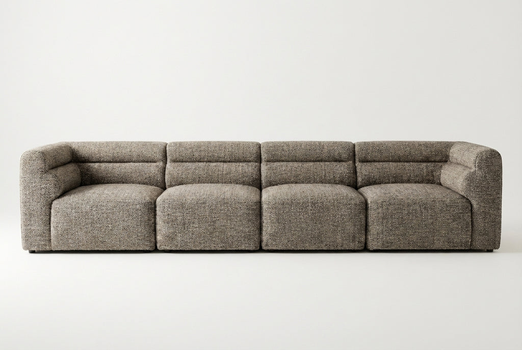Araco Atelier Atlas 3 Seater Sofa Speckle