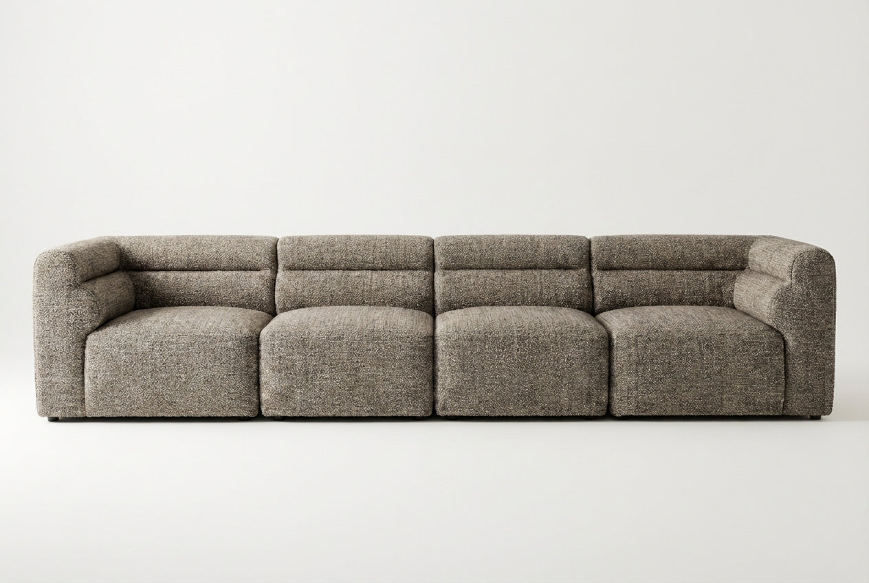 Araco Atelier Atlas 3 Seater Sofa Speckle
