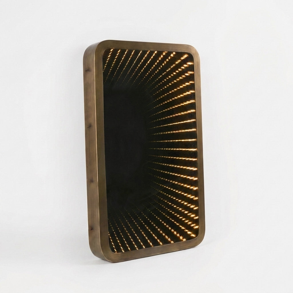 Araco Lumière Radiant Alba stainless steel LED mirror light