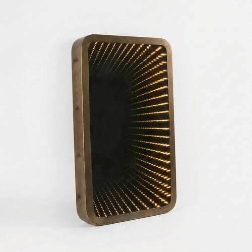 Araco Lumière Radiant Alba stainless steel LED mirror light