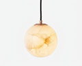 Araco Lumière Frozen Forme Alabaster Pendant Light