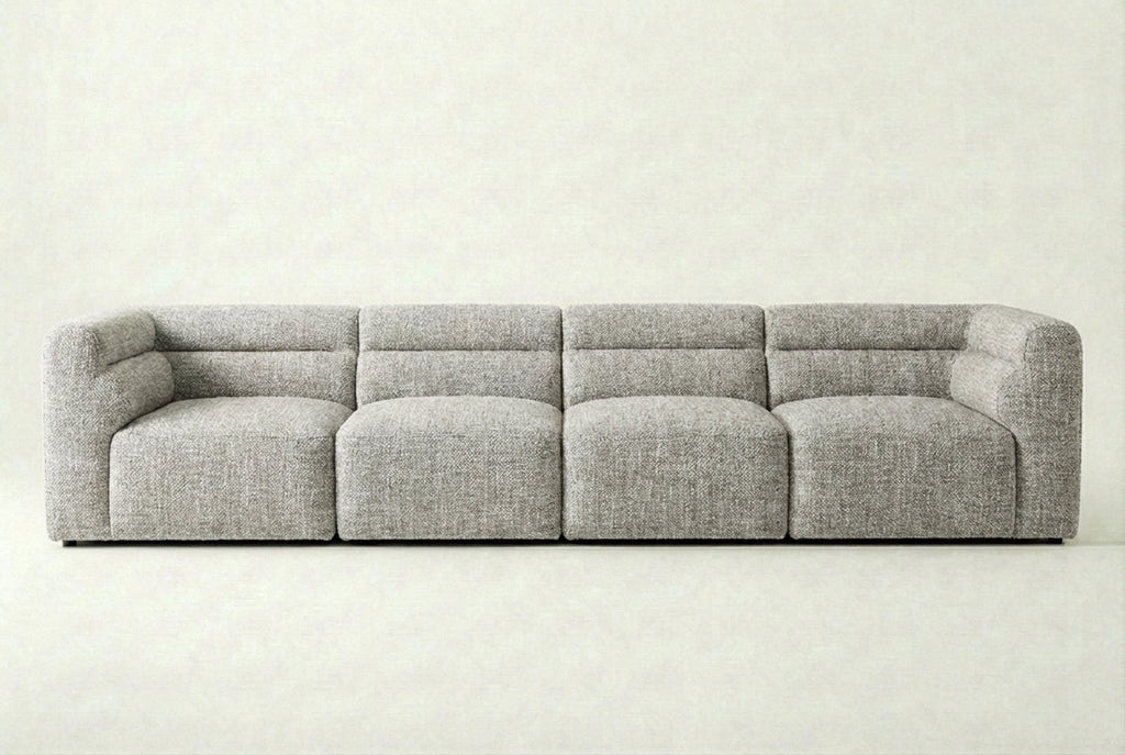 Araco Atelier Atlas 3 Seater Sofa Ashlar