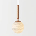 Araco Lumière Frozen Lucis Alabaster Pendant Light