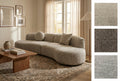 Araco Atelier Coco 4 Seater Sofa Ashlar