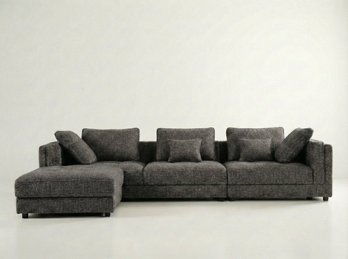 Araco Atelier Ollie 3 Seater Sofa Cinder