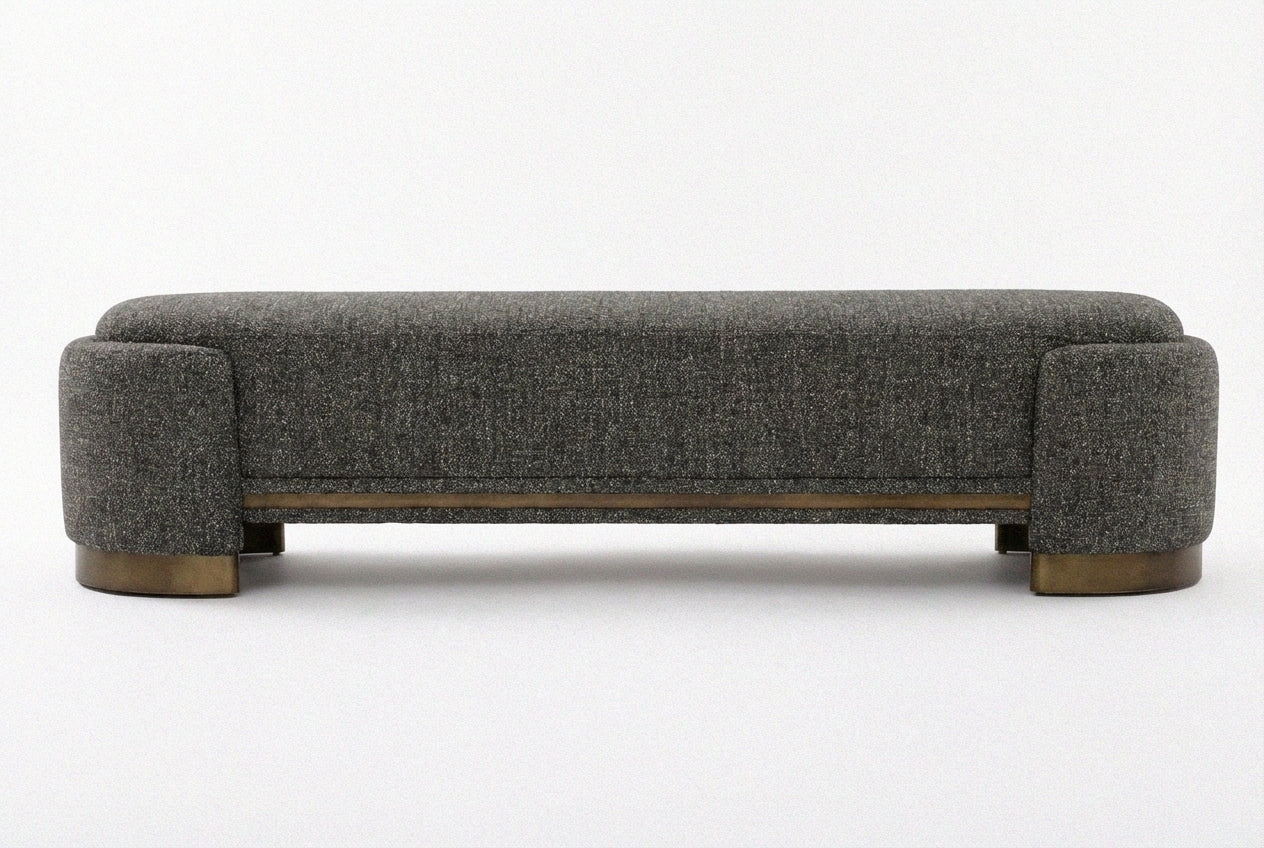 Araco Atelier Luma Bench Cinder