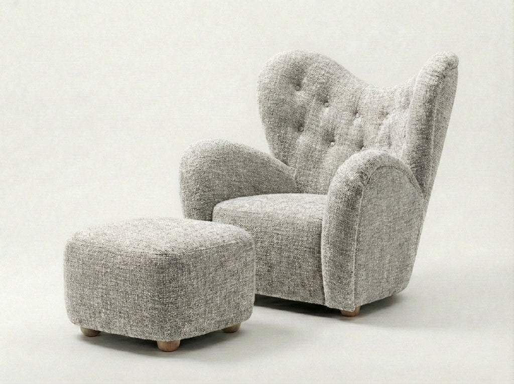 Araco Atelier Teddy Armchair Ashlar
