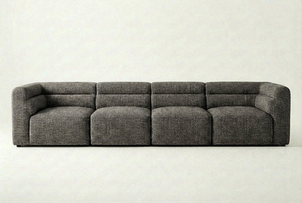 Araco Atelier Atlas 3 Seater Sofa Cinder