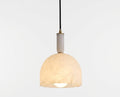 Araco Lumière Frozen Nuri Alabaster Pendant Light