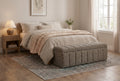 Araco Atelier Velour Bench Pebbles