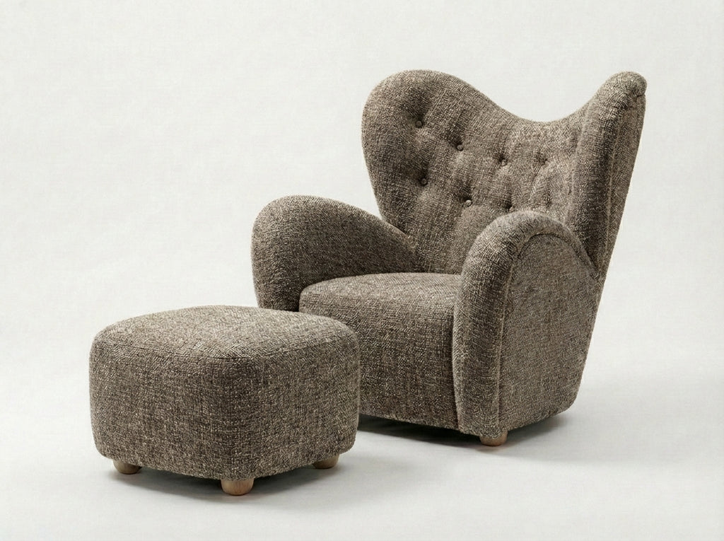 Araco Atelier Teddy Armchair Pebbles