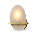 Araco Lumière Frozen Ciel Alabaster Wall Light