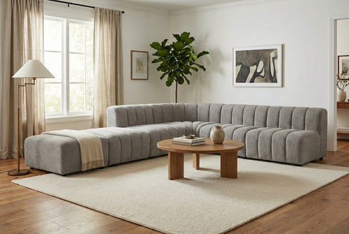 Araco Atelier Leo corner sofa in Mistral fabric
