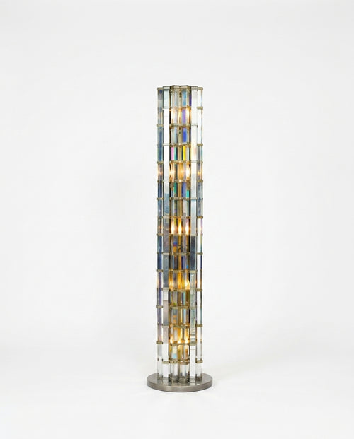 Araco Lumière Radiant Maris crystal floor lamp