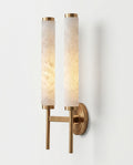 Araco Lumière Frozen Noire Alabaster LED Wall Light