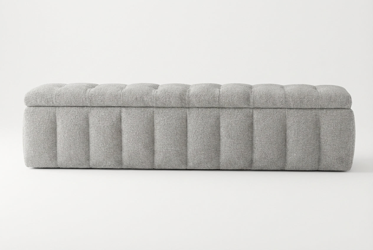 Araco Atelier Velour Bench Mistral