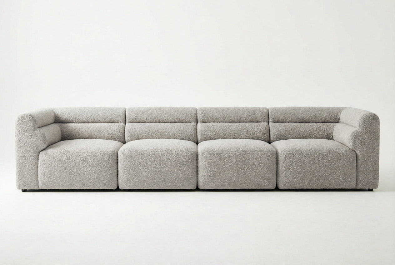 Araco Atelier Atlas 3 Seater Sofa Mistral
