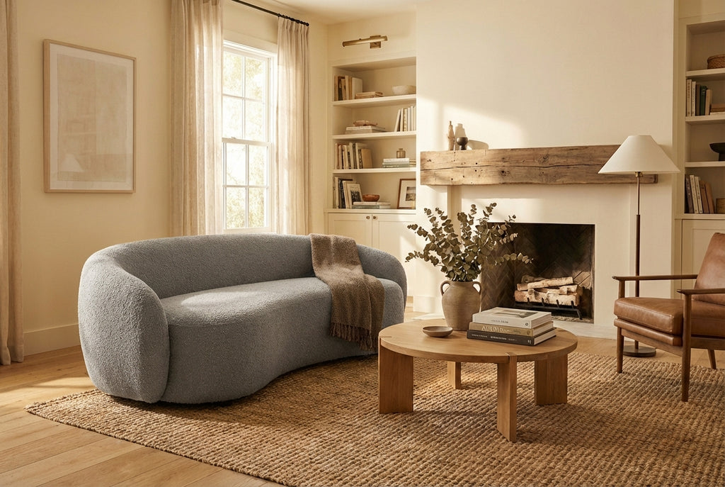 Araco Atelier Noah 2 seater sofa in Mistral fabric
