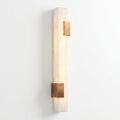 Araco Lumière Frozen Prism Alabaster Wall Light