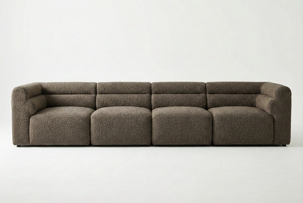 Araco Atelier Atlas 3 Seater Sofa Porcini