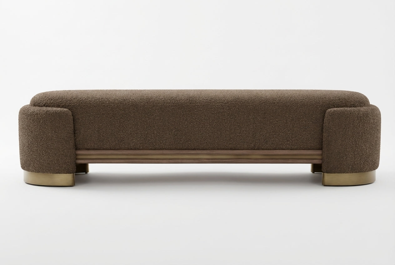 Araco Atelier Luma Bench Porcini