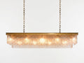 Araco Lumière Radiant Bella Glass & Steel Pendant Light
