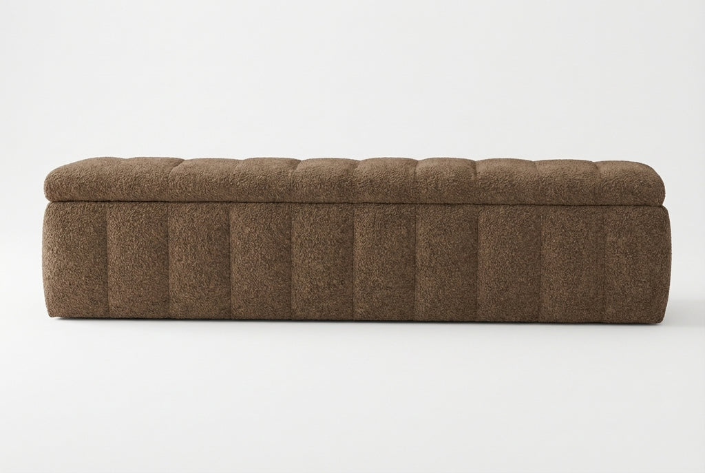 Araco Atelier Velour Bench Porcini