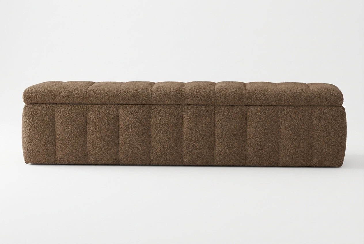 Araco Atelier Velour Bench Porcini