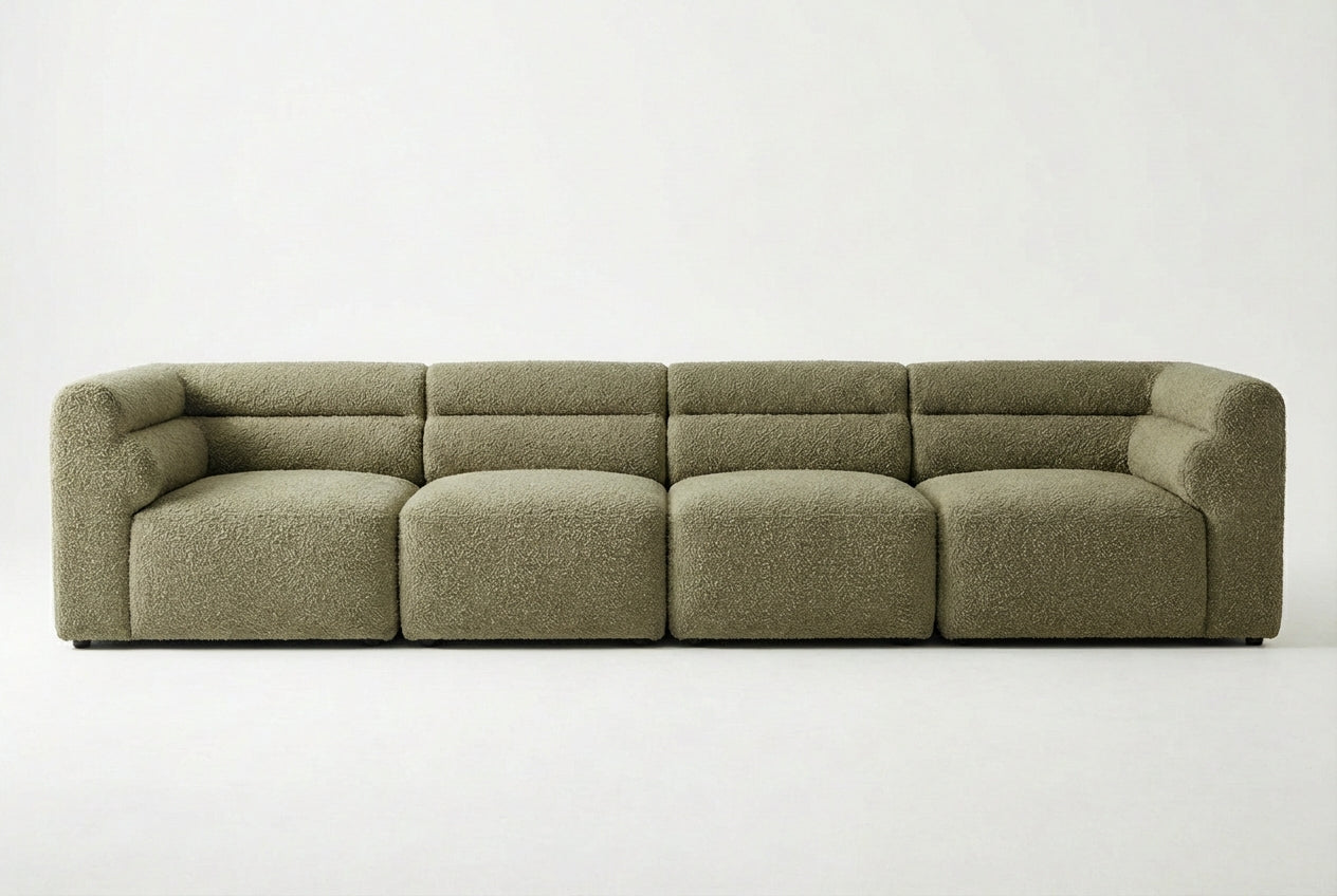 Araco Atelier Atlas 3 Seater Sofa Laurel