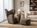 Araco Atelier Teddy Armchair Porcini