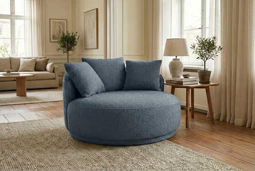 Araco Atelier Otis armchair in Spindle fabric