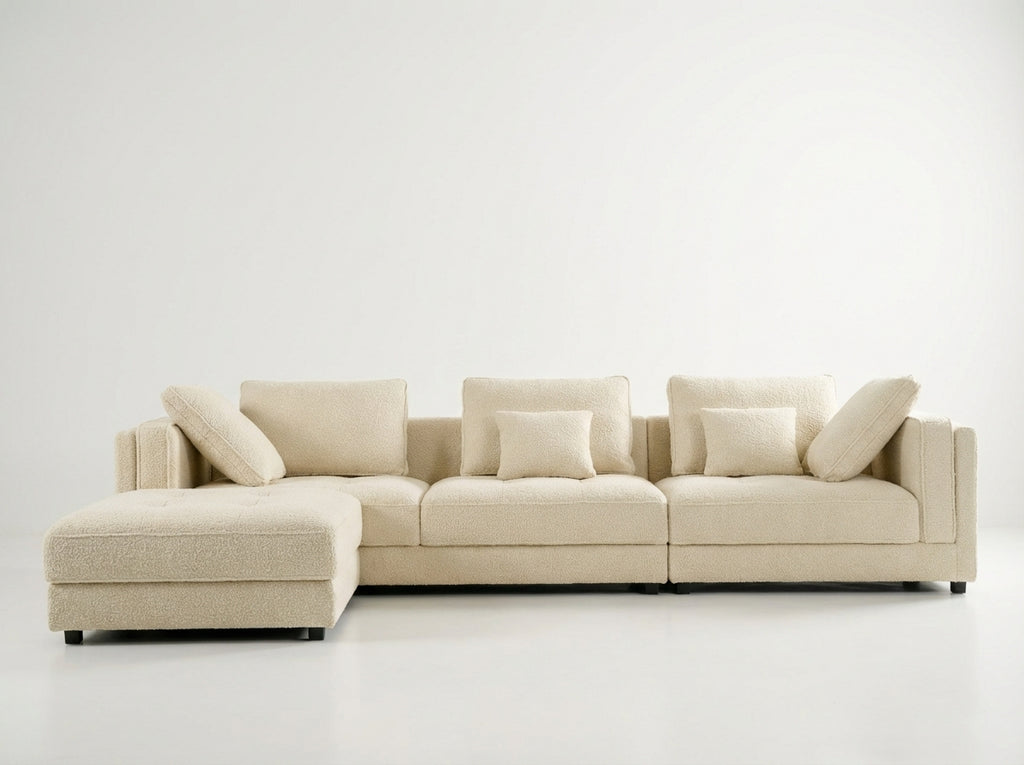 Araco Atelier Ollie 3 Seater Sofa Vanilla