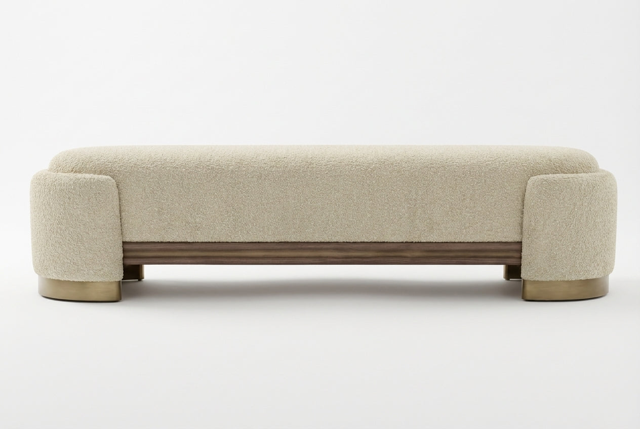 Araco Atelier Luma Bench Vanilla