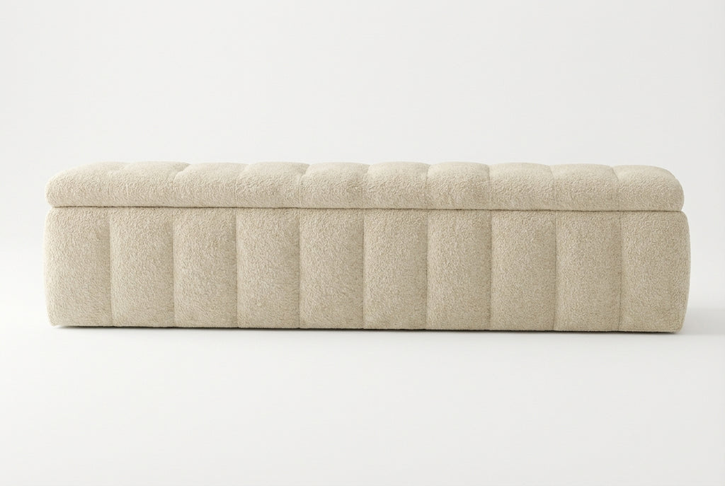 Araco Atelier Velour Bench Vanilla
