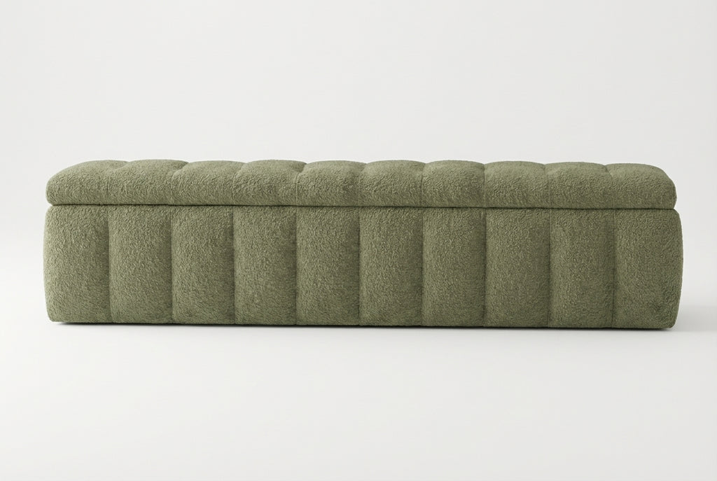 Araco Atelier Velour Bench Laurel