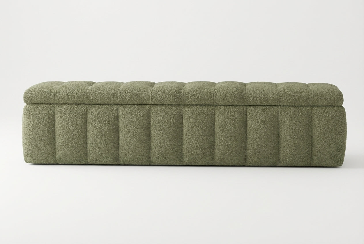 Araco Atelier Velour Bench Laurel
