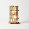 Araco Lumière Radiant Lustria Crystal Table Lamp