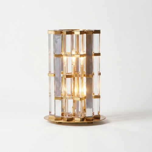 Araco Lumière Radiant Lustria crystal table lamp