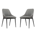 Scande Dining Chair - Set of 2 - Grey