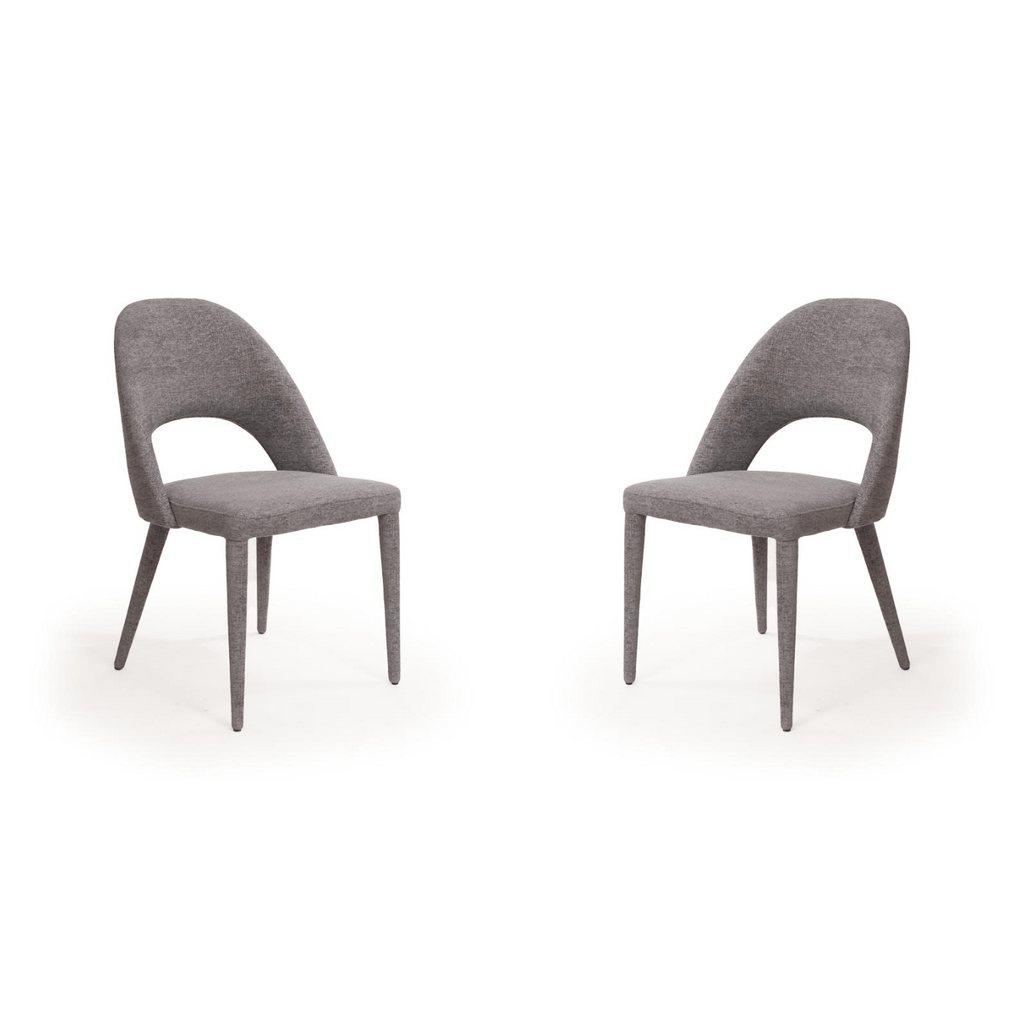 Tommy Franks Van quartz grey dining chairs, alternate view
