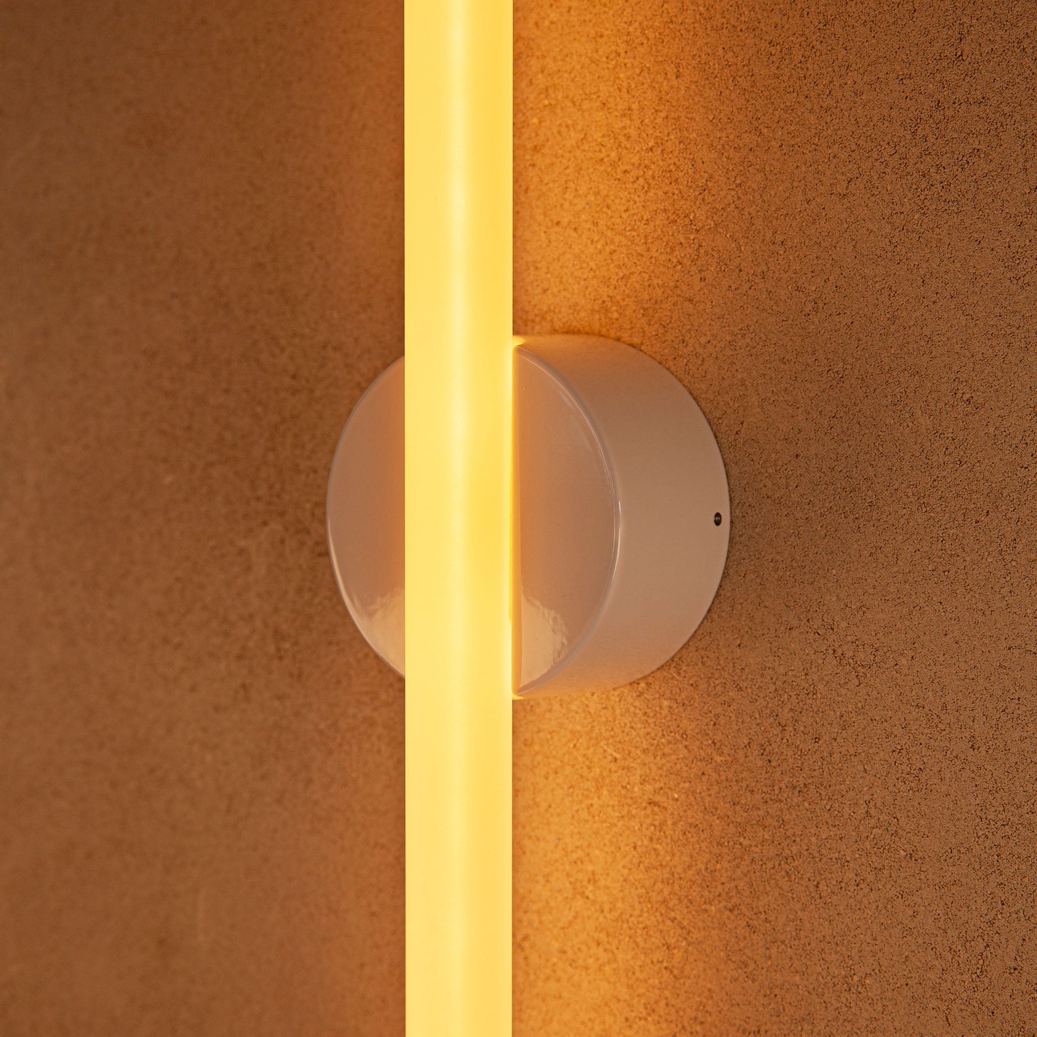 Tala Kilter 1.0 Wall Light in White close-up detail of the finish