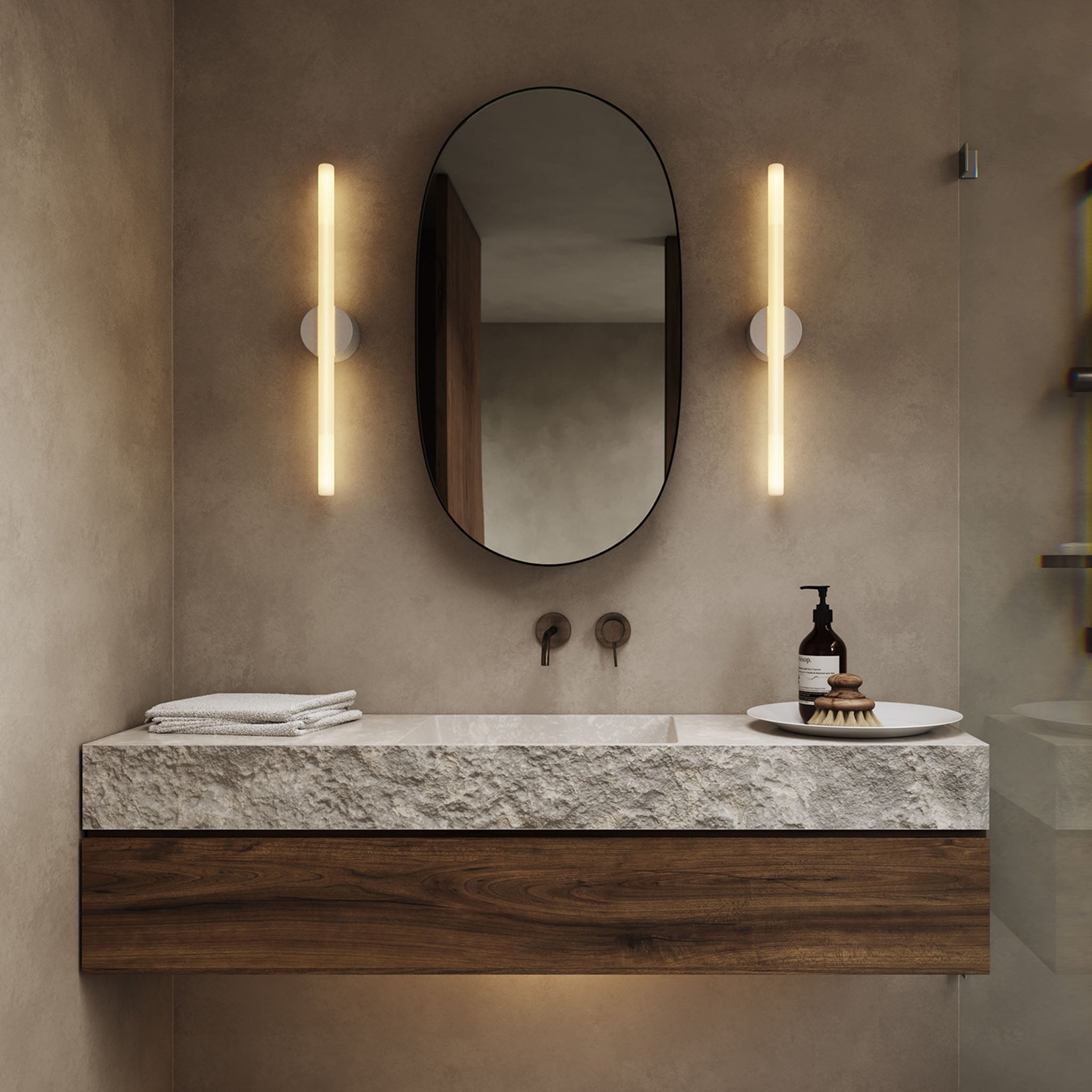 Tala Kilter 2.0 Wall Light in White (view 4)