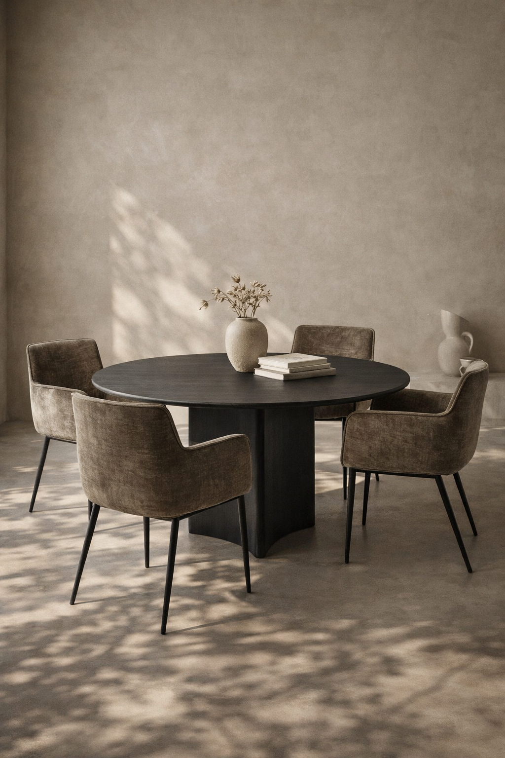 Tommy Franks Trinity 135 dining table in smoked oak
