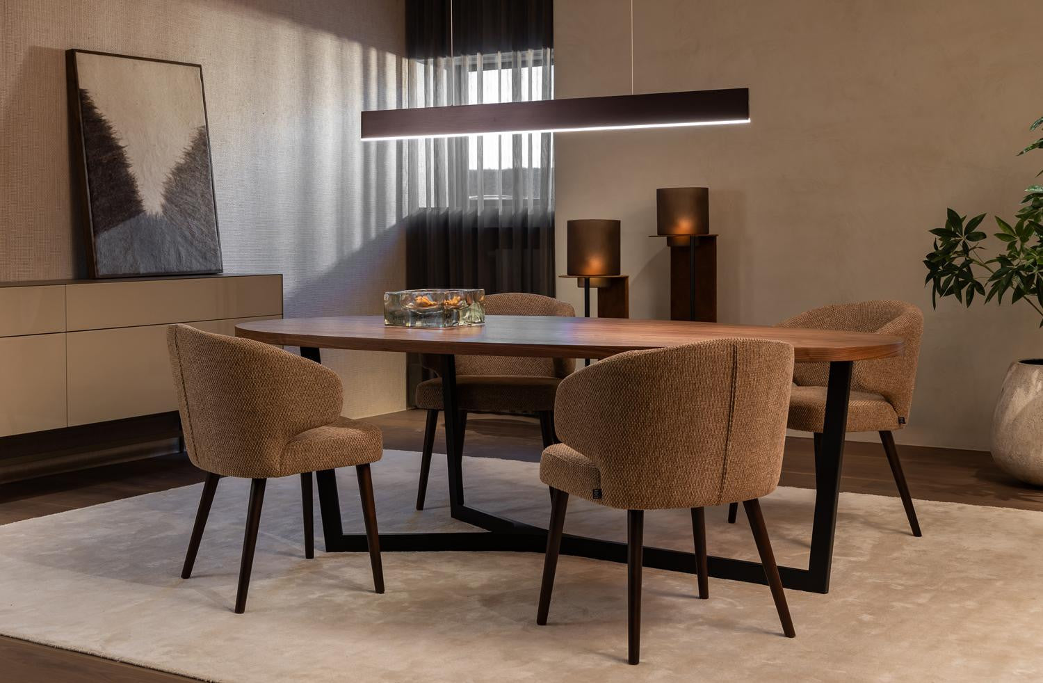 Dôme Deco ZUSE Pendant styled in a luxury interior | Araco Interiors